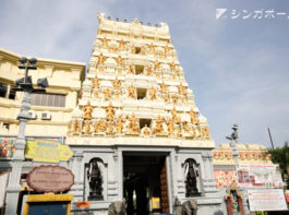 ガネーシャを祭ったSri Senpaga Vinayagar Temple（スリ センパガ ヴィナヤガー寺院）