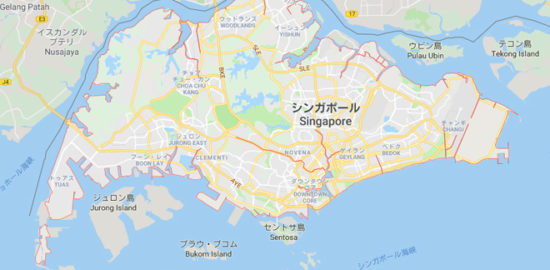 シンガポール地図